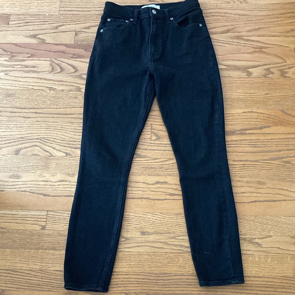 Abercrombie & Fitch Black Skinny High Rise Jeans